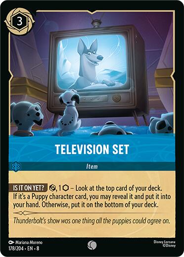 Television Set (178/204) [Reign of Jafar] | Deep Dive Games St. Marys