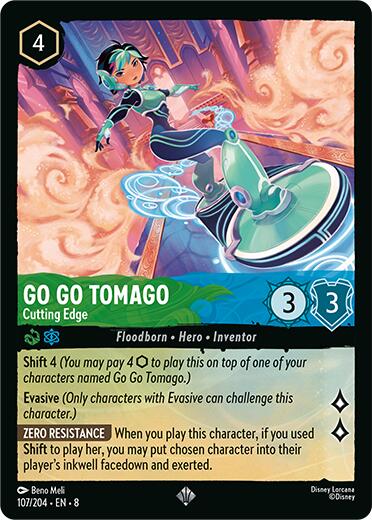 Go Go Tomago - Cutting Edge (107/204) [Reign of Jafar] | Deep Dive Games St. Marys