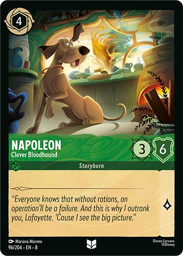 Napoleon - Clever Bloodhound (96/204) [Reign of Jafar] | Deep Dive Games St. Marys