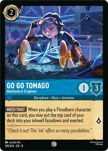 Go Go Tomago - Mechanical Engineer (159/204) [Reign of Jafar] | Deep Dive Games St. Marys