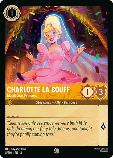 Charlotte La Bouff - Madri Gras Princess (8/204) [Reign of Jafar] | Deep Dive Games St. Marys
