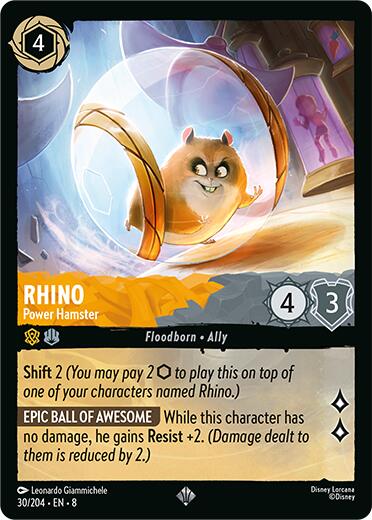 Rhino - Power Hamster (30/204) [Reign of Jafar] | Deep Dive Games St. Marys