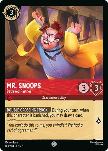 Mr. Snoops - Betrayed Partner (143/204) [Reign of Jafar] | Deep Dive Games St. Marys