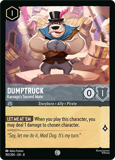 Dumptruck - Karage's Second Mate (185/204) [Reign of Jafar] | Deep Dive Games St. Marys