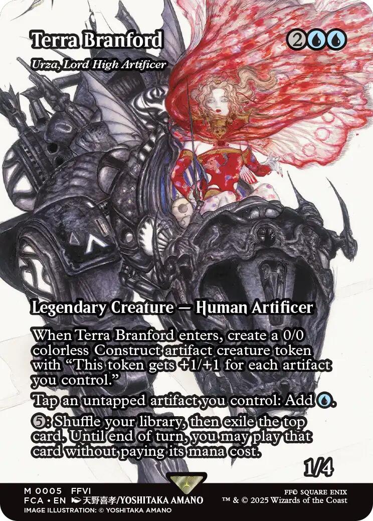 Terra Branford - Urza, Lord High Artificer (Showcase) [FINAL FANTASY : Through the Ages] | Deep Dive Games St. Marys