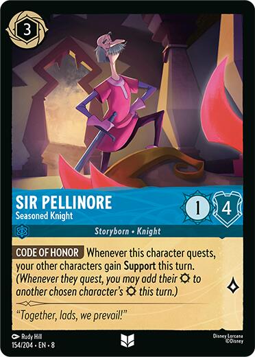 Sir Pellinore - Seasoned Knight (154/204) [Reign of Jafar] | Deep Dive Games St. Marys