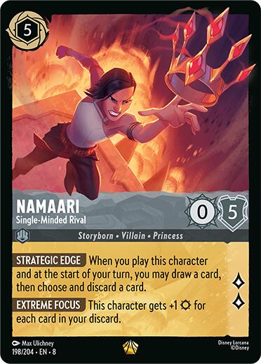 Namaari - Single-Minded Rival (198/204) [Reign of Jafar] | Deep Dive Games St. Marys