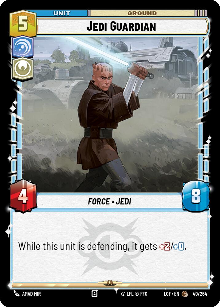 Jedi Guardian (49/264) (49/264) [Legends of the Force] | Deep Dive Games St. Marys