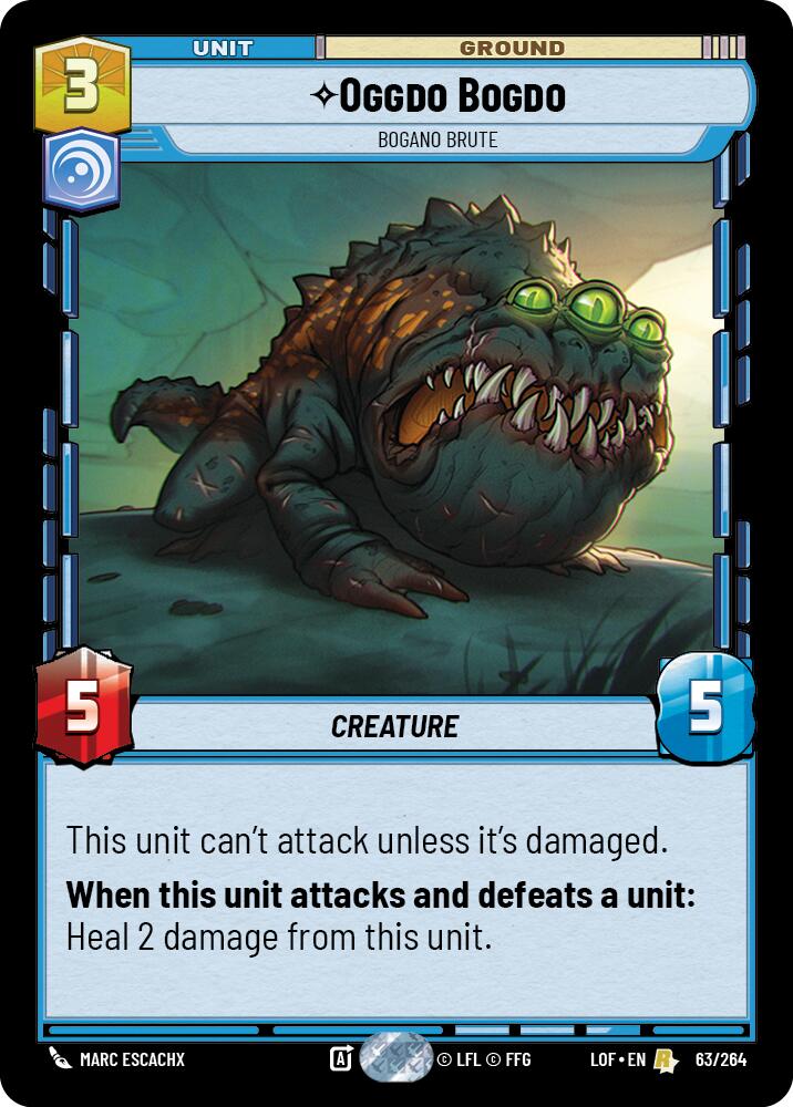 Oggdo Bogdo - Bogano Brute (63/264) (63/264) [Legends of the Force] | Deep Dive Games St. Marys