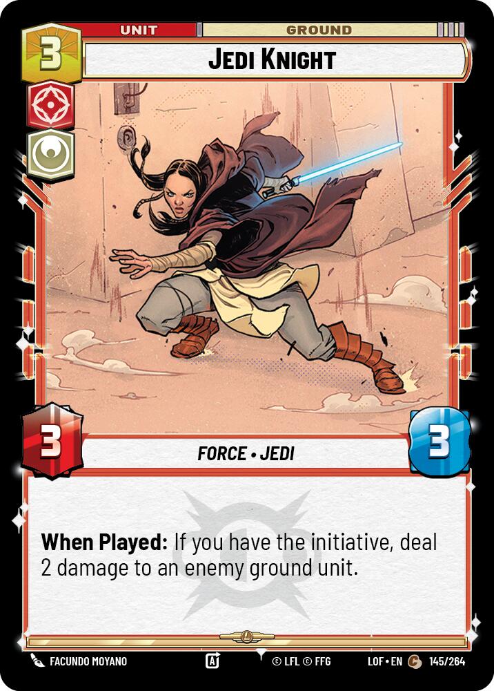 Jedi Knight (145/264) (145/264) [Legends of the Force] | Deep Dive Games St. Marys