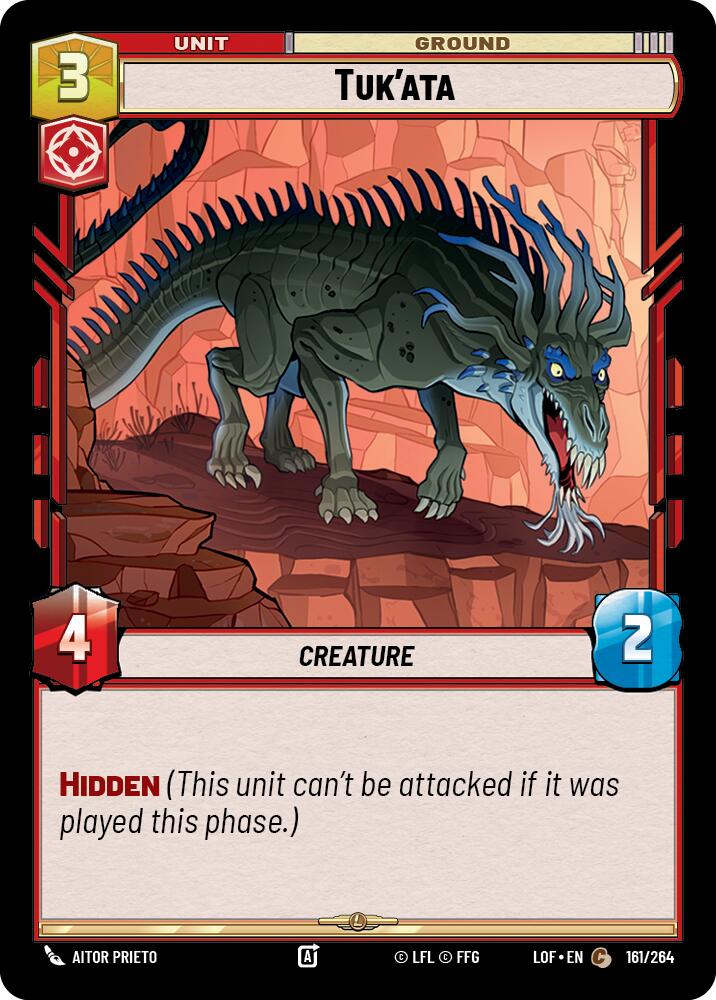 Tuk'ata (161/264) (161/264) [Legends of the Force] | Deep Dive Games St. Marys