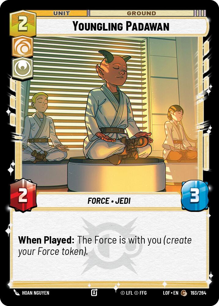 Youngling Padawan (193/264) (193/264) [Legends of the Force] | Deep Dive Games St. Marys