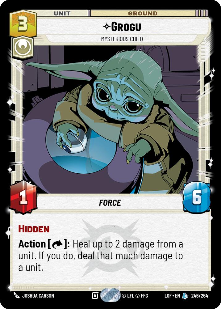 Grogu - Mysterious Child (246/264) (246/264) [Legends of the Force] | Deep Dive Games St. Marys