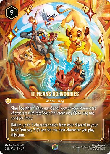 It Means No Worries (Enchanted) (208/204) [Reign of Jafar] | Deep Dive Games St. Marys