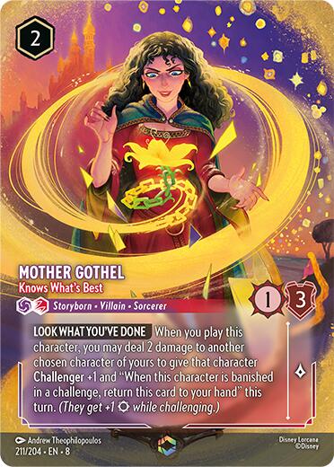 Mother Gothel - Knows What's Best (Enchanted) (211/204) [Reign of Jafar] | Deep Dive Games St. Marys