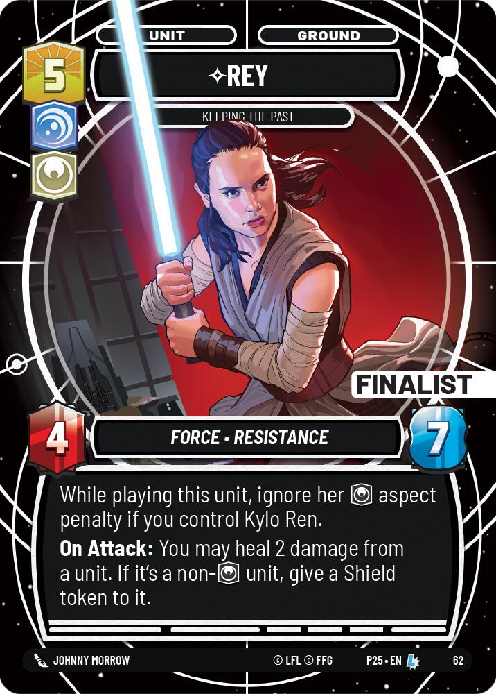 Rey (62) - Keeping the Past (Finalist) (62) [Store Showdown Promos] | Deep Dive Games St. Marys