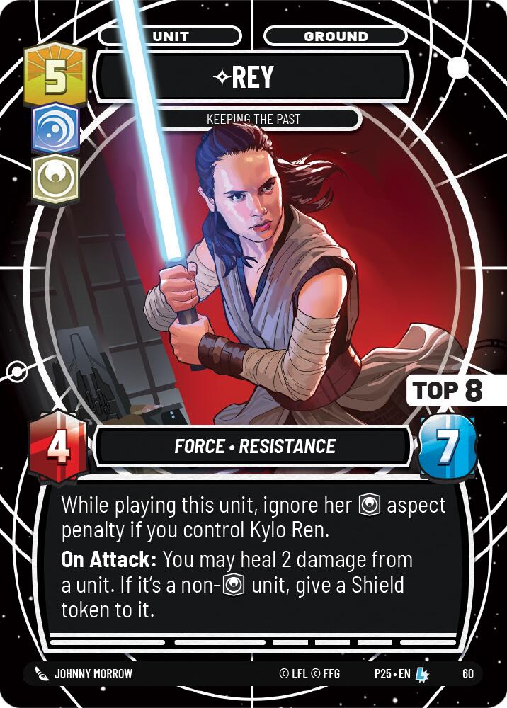 Rey (60) - Keeping the Past (Top 8) (60) [Store Showdown Promos] | Deep Dive Games St. Marys