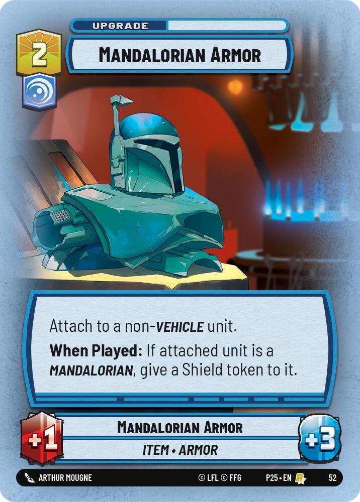 Mandalorian Armor (52) (52) [Store Showdown Promos] | Deep Dive Games St. Marys