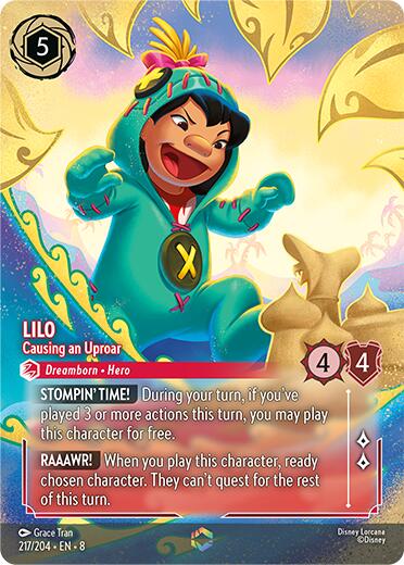 Lilo - Causing an Uproar (Enchanted) (217/204) [Reign of Jafar] | Deep Dive Games St. Marys