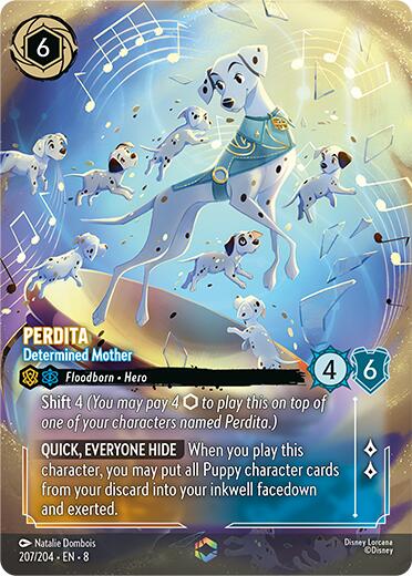 Perdita - Determined Mother (Enchanted) (207/204) [Reign of Jafar] | Deep Dive Games St. Marys