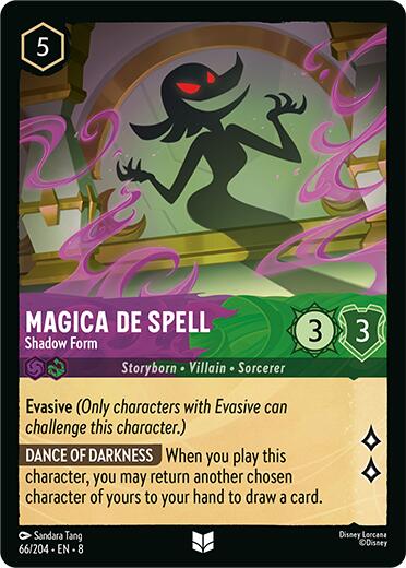 Magica De Spell - Shadow Form (66/204) [Reign of Jafar] | Deep Dive Games St. Marys