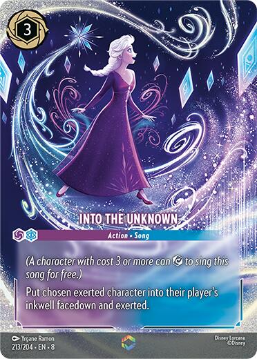 Into the Unknown - Enchanted (213/204) [Reign of Jafar] | Deep Dive Games St. Marys
