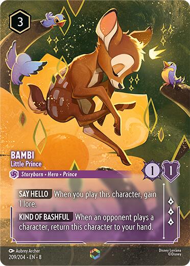 Bambi - Little Prince (Enchanted) (209/204) [Reign of Jafar] | Deep Dive Games St. Marys
