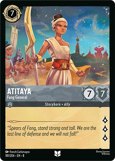 Atitaya - Fang General (181/204) [Reign of Jafar] | Deep Dive Games St. Marys
