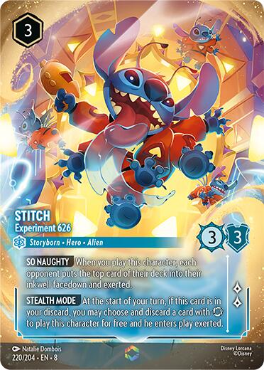 Stitch - Experiment 626 (Enchanted) (220/204) [Reign of Jafar] | Deep Dive Games St. Marys