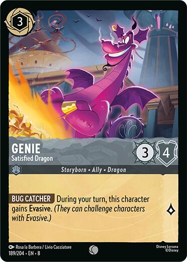 Genie - Satisfied Dragon (189/204) [Reign of Jafar] | Deep Dive Games St. Marys