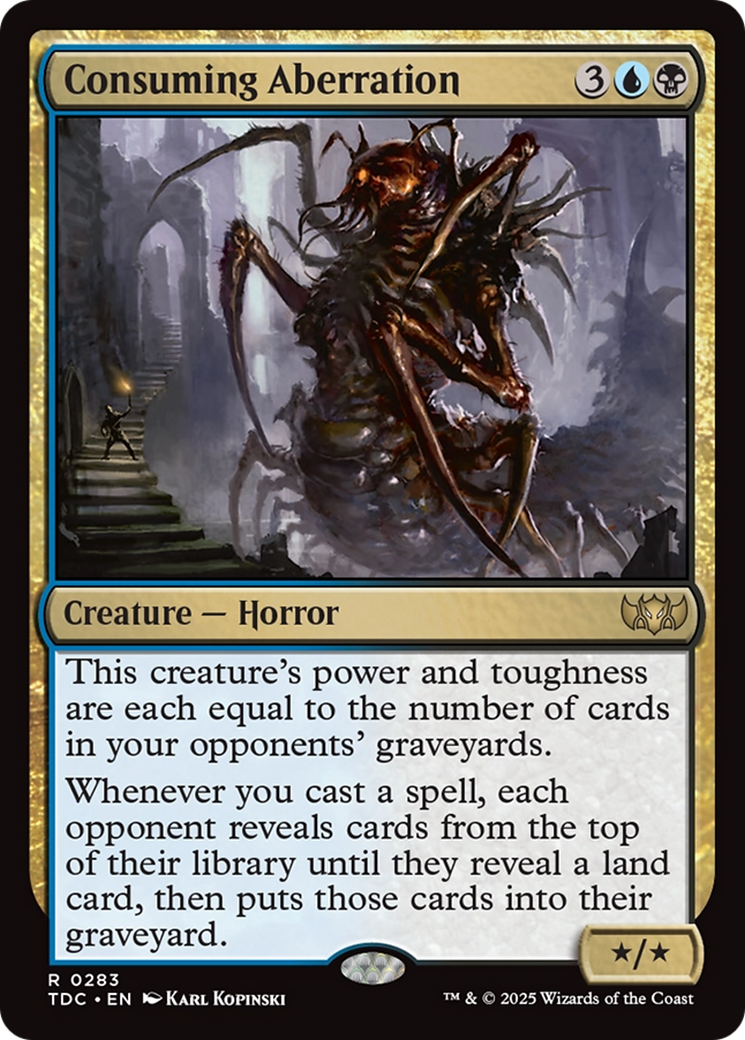 Consuming Aberration [Tarkir: Dragonstorm Commander] | Deep Dive Games St. Marys