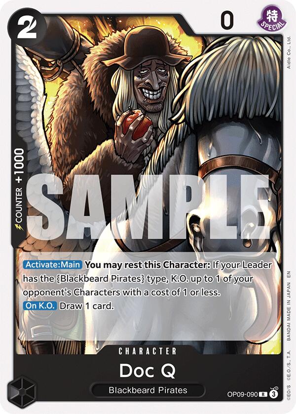 Doc Q (Reprint) [Starter Deck: Black Marshall.D.Teach] | Deep Dive Games St. Marys