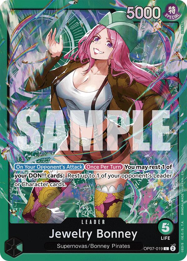 Jewelry Bonney [Starter Deck: GREEN Jewelry Bonney] | Deep Dive Games St. Marys