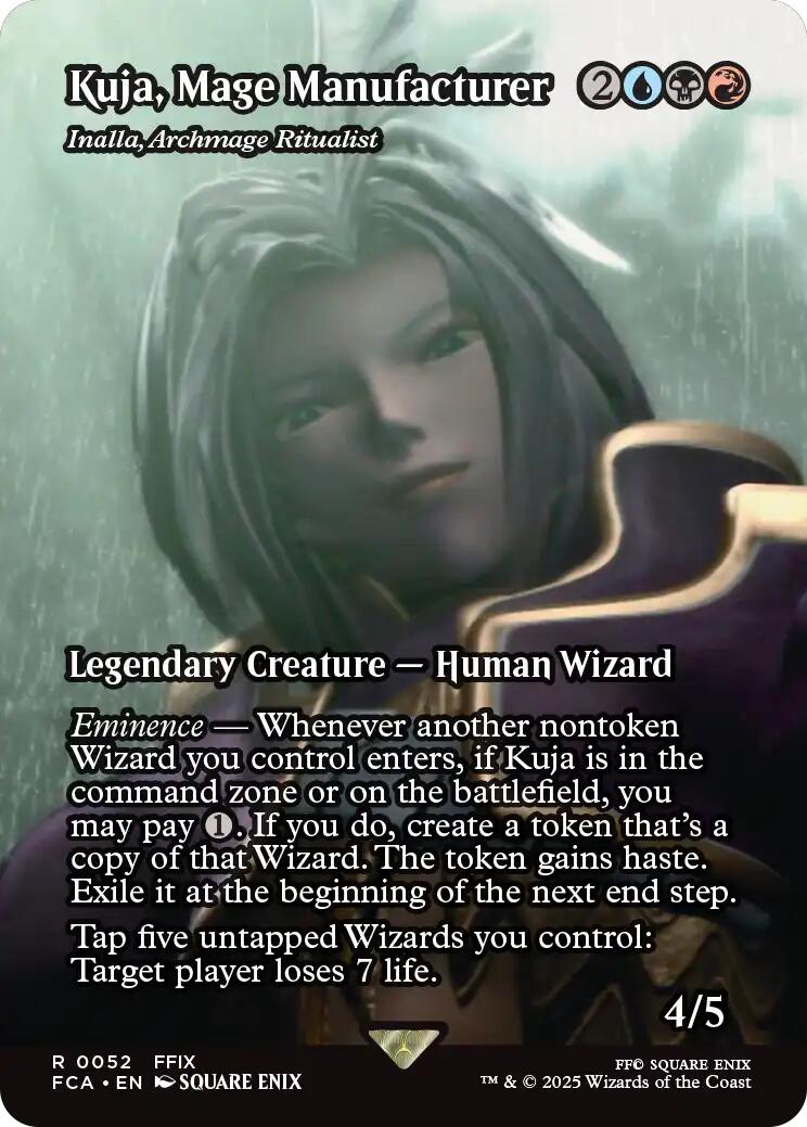 Kuja, Mage Manufacturer - Inalla, Archmage Ritualist (Showcase) [FINAL FANTASY : Through the Ages] | Deep Dive Games St. Marys