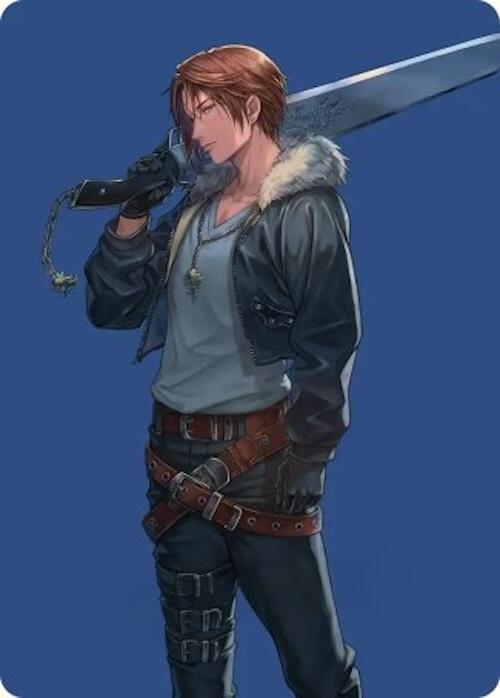 Squall, SeeD Mercenary Art Card [FINAL FANTASY Art Series] | Deep Dive Games St. Marys