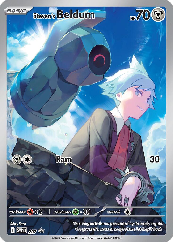 Steven's Beldum (207) [Scarlet & Violet: Black Star Promos] | Deep Dive Games St. Marys