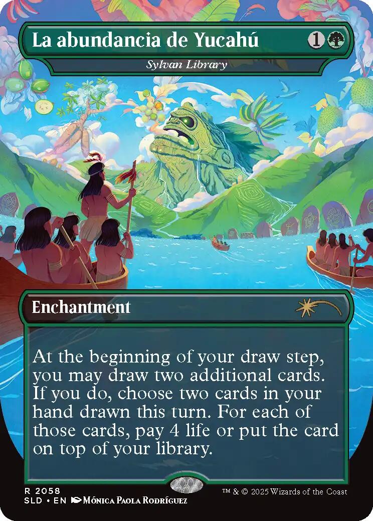 La abundancia de Yucahu - Sylvan Library [Secret Lair Drop Series] | Deep Dive Games St. Marys