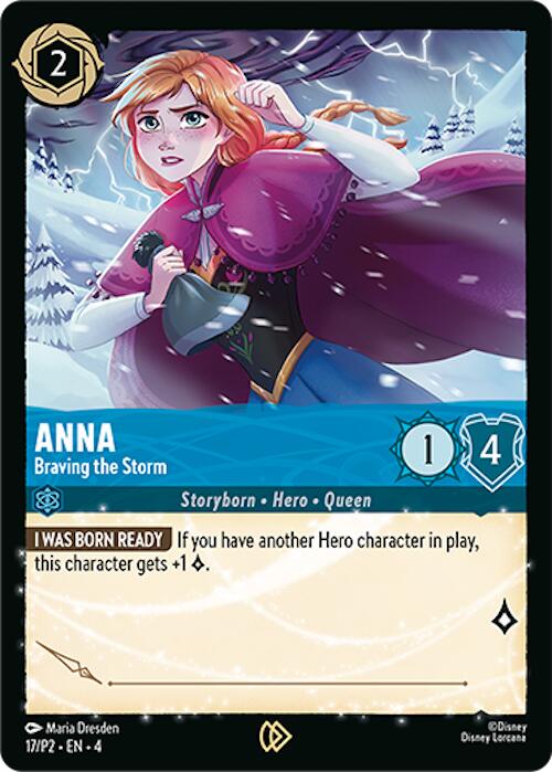 Anna - Braving the Storm (17/P2) [Promo Cards] | Deep Dive Games St. Marys