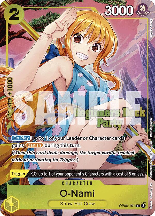 O-Nami (ST-23 - ST-28 Beginners Deck Party) [Winner] [One Piece Promotion Cards] | Deep Dive Games St. Marys