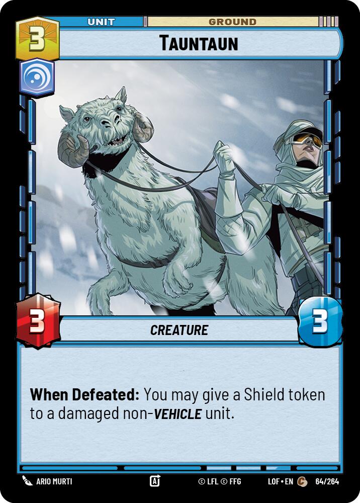 Tauntaun (64/264) (64/264) [Legends of the Force] | Deep Dive Games St. Marys