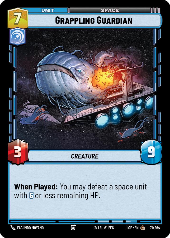 Grappling Guardian (71/264) (71/264) [Legends of the Force] | Deep Dive Games St. Marys