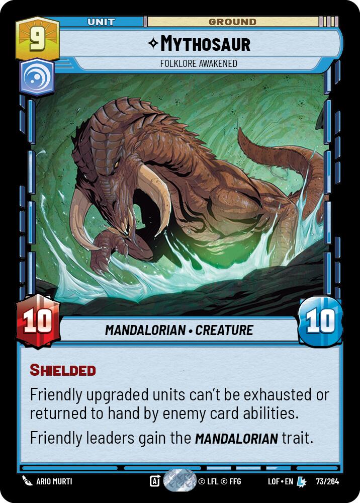 Mythosaur - Folklore Awakened (73/264) (73/264) [Legends of the Force] | Deep Dive Games St. Marys