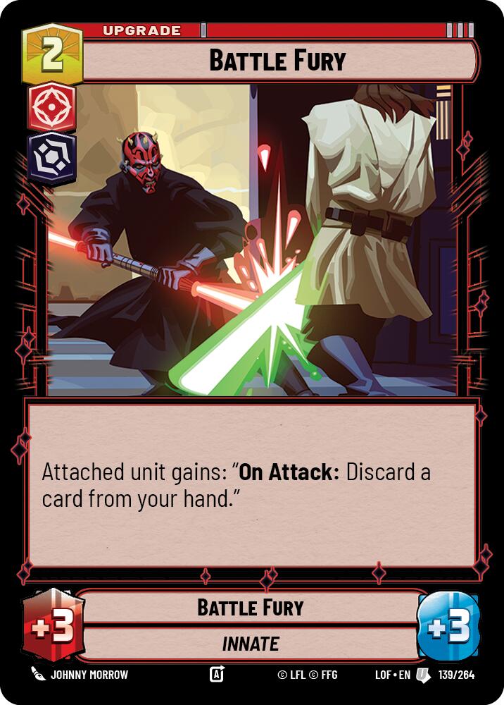 Battle Fury (139/264) (139/264) [Legends of the Force] | Deep Dive Games St. Marys