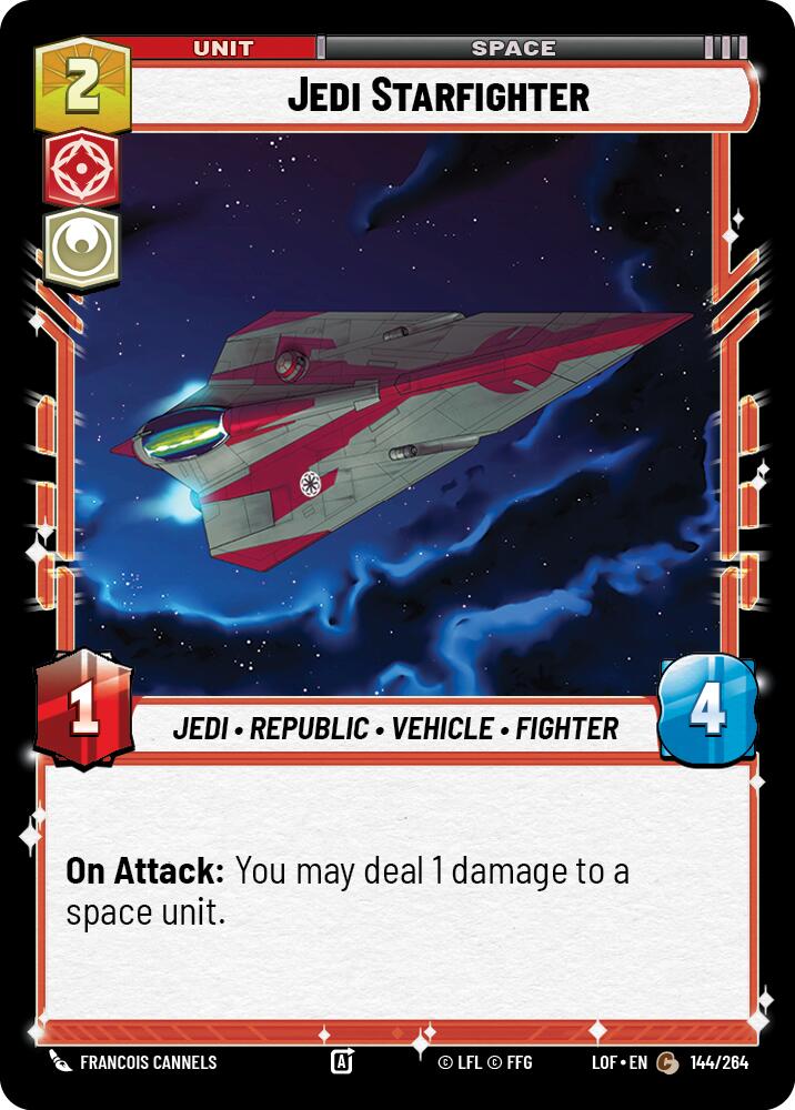 Jedi Starfighter (144/264) (144/264) [Legends of the Force] | Deep Dive Games St. Marys