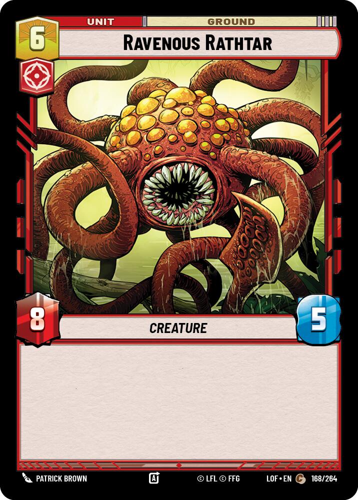 Ravenous Rathtar (168/264) (168/264) [Legends of the Force] | Deep Dive Games St. Marys