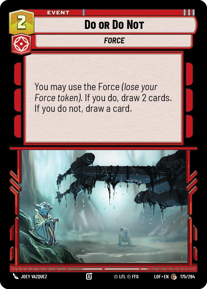 Do or Do Not (175/264) (175/264) [Legends of the Force] | Deep Dive Games St. Marys