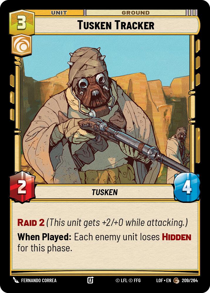 Tusken Tracker (209/264) (209/264) [Legends of the Force] | Deep Dive Games St. Marys