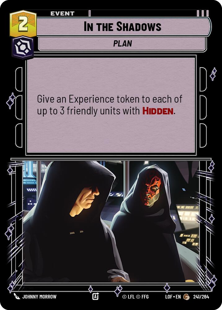 In the Shadows (241/264) (241/264) [Legends of the Force] | Deep Dive Games St. Marys