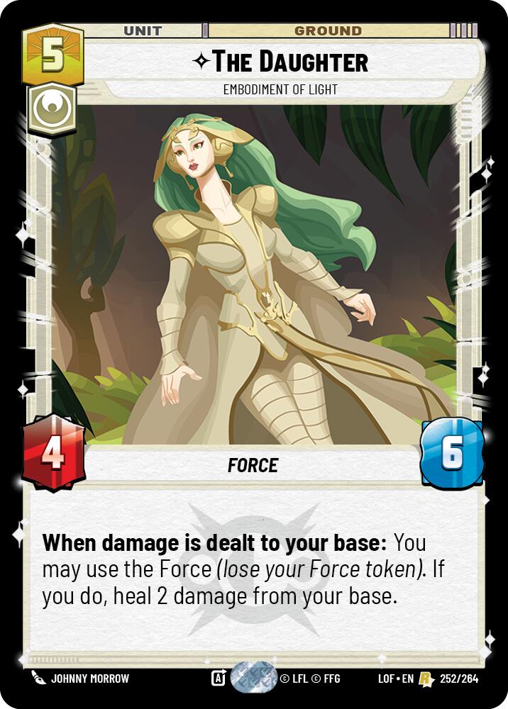 The Daughter - Embodiment of Light (252/264) (252/264) [Legends of the Force] | Deep Dive Games St. Marys