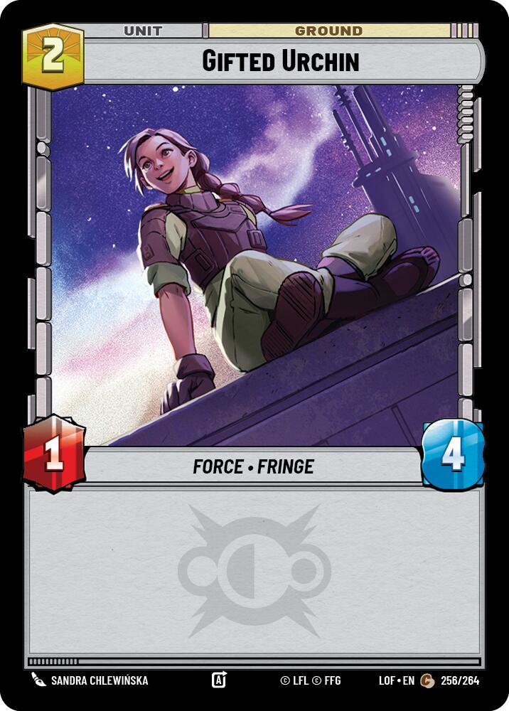 Gifted Urchin (256/264) (256/264) [Legends of the Force] | Deep Dive Games St. Marys